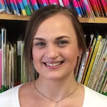 Portrait of Kristin, Support Staff at Lexington Playcare Center